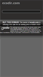 Mobile Screenshot of ecodir.com