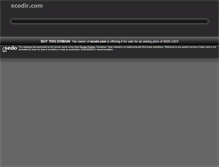 Tablet Screenshot of ecodir.com